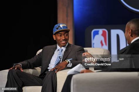 John Wall being announced as the first overall pick at the NBA draft