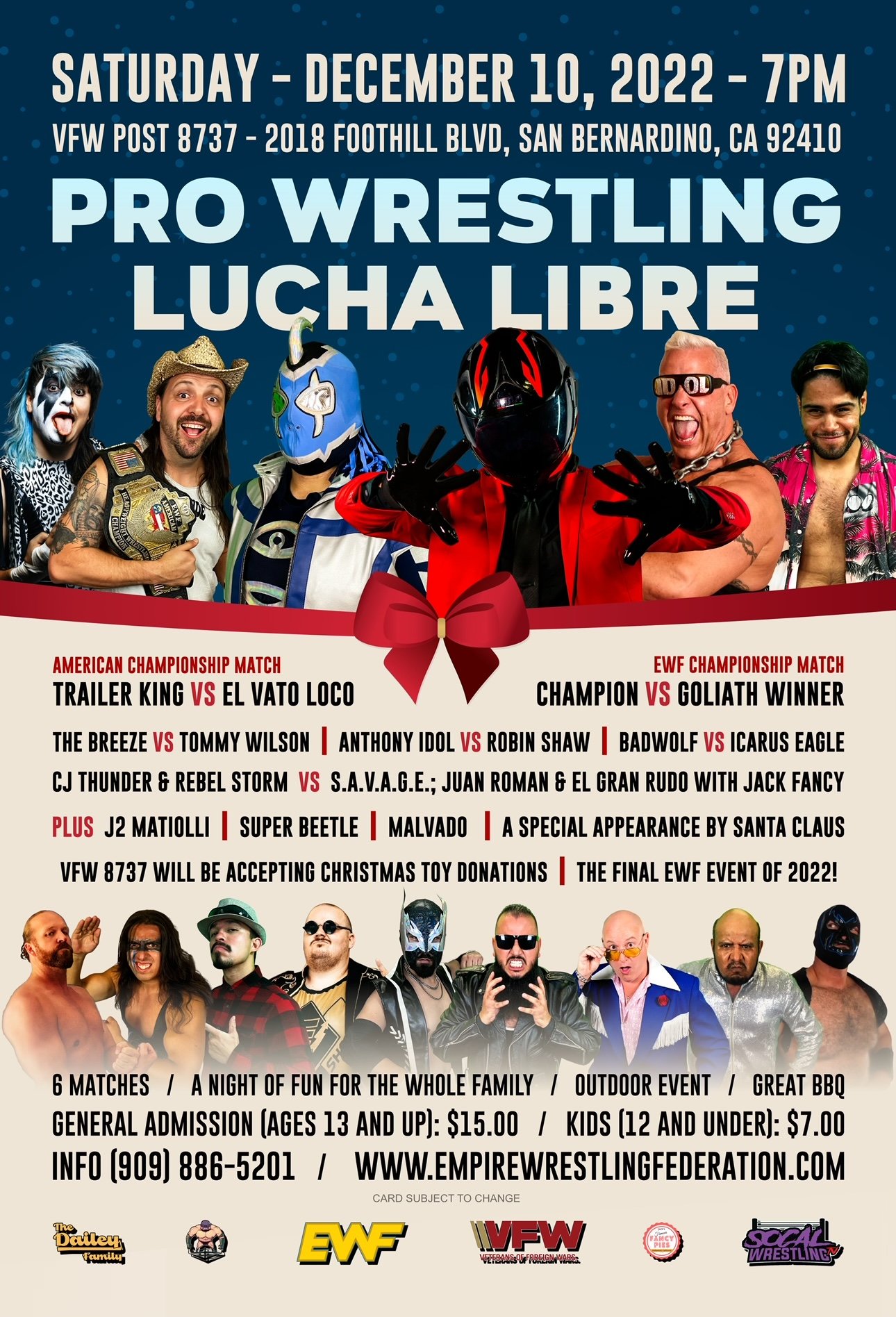 Notable Wrestlers Who Emerged from Empire Wrestling Federation