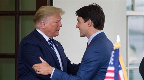 Justin Trudeau discussing trade agreements in a meeting room