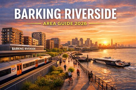 A vibrant shopping area within the Barking Riverside development.