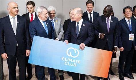 Representatives from EU member countries discussing collaborative climate goals.