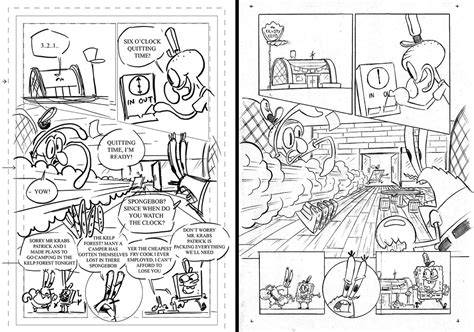 Derek Drymon reviewing storyboards for an animated television show.